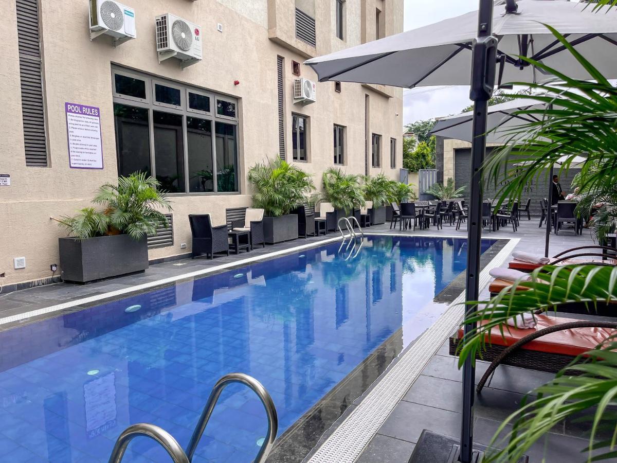 Hotel Omedel Luxury Enugu Exterior foto